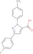 3-(4-Fluorophenyl)-1-p-tolyl-1H-pyrazole-5-carboxylic acid