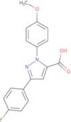 3-(4-Fluorophenyl)-1-(4-methoxyphenyl)-1H-pyrazole-5-carboxylic acid