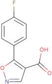 5-(4-Fluorophenyl)isoxazole-4-carboxylic acid