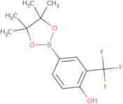 4-(4,4,5,5-Tetramethyl-1,3,2-dioxaborolan-2-yl)-2-(trifluoromethyl)phenol