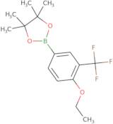 2-(4-Ethoxy-3-(trifluoromethyl)phenyl)-4,4,5,5-tetramethyl-1,3,2-dioxaborolane