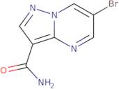 6-Bromopyrazolo[1,5-a]pyrimidine-3-carboxamide