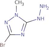 3-bromo-5-hydrazinyl-1-methyl-1H-1,2,4-triazole