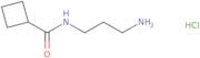 N-(3-Aminopropyl)cyclobutanecarboxamide hydrochloride