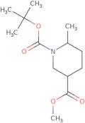 1-tert-Butyl 3-methyl 6-methylpiperidine-1,3-dicarboxylate