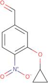 3-Cyclopropoxy-4-nitrobenzaldehyde