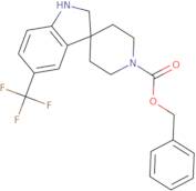 Benzyl 5-(trifluoromethyl)spiro[indoline-3,4'-piperidine]-1'-carboxylate