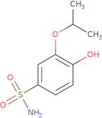 4-Hydroxy-3-(propan-2-yloxy)benzene-1-sulfonamide