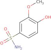 4-Hydroxy-3-methoxybenzene-1-sulfonamide