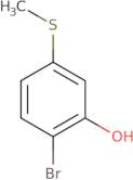 2-Bromo-5-(methylsulfanyl)phenol