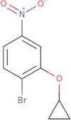 1-Bromo-2-(cyclopropoxy)-4-nitro-benzene