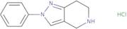 2-Phenyl-4,5,6,7-tetrahydro-2H-pyrazolo[4,3-c]pyridine hy- drochloride