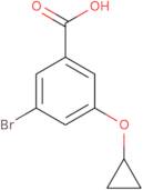 3-Bromo-5-cyclopropoxybenzoic acid