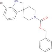 benzyl 7-bromo-1,2-dihydrospiro[indole-3,4'-piperidine]-1'-carboxylate