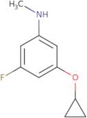 3-Cyclopropoxy-5-fluoro-N-methylaniline