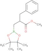 2-Benzyl-3-methoxy-3-oxopropylboronic acid pinacol ester