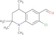 7-Chloro-1,2,2,4-tetramethyl-1,2,3,4-tetrahydroquinoline-6-carbaldehyde