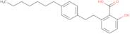 2-(4-heptylphenethyl)-6-hydroxybenzoic acid