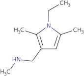 [(1-Ethyl-2,5-dimethyl-1H-pyrrol-3-yl)methyl](methyl)amine