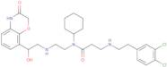 N-Cyclohexyl-3-[2-(3,4-dichlorophenyl)ethylamino]-N-[2-[[(2R)-2-hydroxy-2-(3-oxo-4H-1,4-benzoxaz...