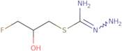 1-[(N'-Aminocarbamimidoyl)sulfanyl]-3-fluoropropan-2-ol