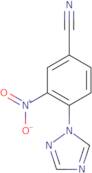 3-Nitro-4-(1H-1,2,4-triazol-1-yl)benzonitrile