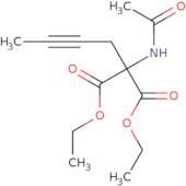 1,3-Diethyl 2-(but-2-yn-1-yl)-2-acetamidopropanedioate