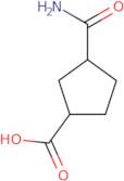 rac-(1R,3S)-3-Carbamoylcyclopentane-1-carboxylic acid