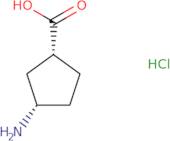 cis-3-Aminocyclopentanecarboxylic acid hydrochloride