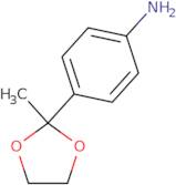 4-(2-Methyl-1,3-dioxolan-2-yl)aniline