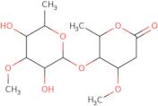 6-Deoxy-3-o-methyl-beta-allopyranosyl(1-4)-beta-cymaronic acid delta-lactone
