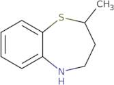 2-Methyl-2,3,4,5-tetrahydro-1,5-benzothiazepine