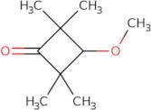 3-Methoxy-2,2,4,4-tetramethylcyclobutan-1-one