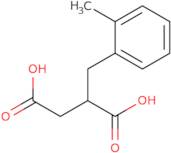 2-[(2-Methylphenyl)methyl]butanedioic acid