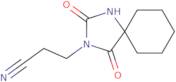 3-{2,4-Dioxo-1,3-diazaspiro[4.5]decan-3-yl}propanenitrile