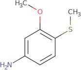 3-Methoxy-4-(methylsulfanyl)aniline