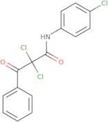 2,2-Dichloro-N-(4-chlorophenyl)-3-oxo-3-phenylpropanamide