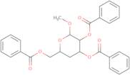 Methyl 2,3,6-tri-o-benzoyl-4-deoxy-α-D-glucopyranoside