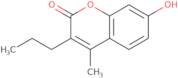 7-Hydroxy-4-methyl-3-propyl-2H-chromen-2-one