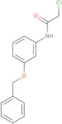 2-Chloro-N-[3-(phenylmethoxy)phenyl]acetamide