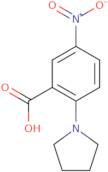5-Nitro-2-(1-pyrrolidinyl)benzenecarboxylic acid