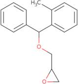 2-{[(2-Methylphenyl)(phenyl)methoxy]methyl}oxirane