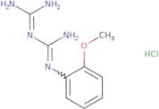 1-Carbamimidamido-N-(2-methoxyphenyl)methanimidamide hydrochloride