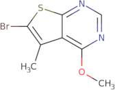 6-Bromo-4-methoxy-5-methylthieno[2,3-d]pyrimidine