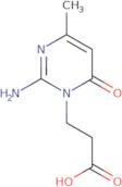 3-(2-Amino-4-methyl-6-oxo-6H-pyrimidin-1-yl)-propionic acid