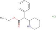Ethyl phenyl(piperidin-2-yl)acetate hydrochloride