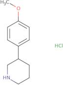 3-(4-Methoxyphenyl)piperidine hydrochloride