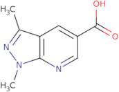 1,3-dimethyl-1H-pyrazolo[3,4-b]pyridine-5-carboxylic Acid