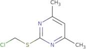 2-[(Chloromethyl)sulfanyl]-4,6-dimethylpyrimidine