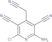 2-Amino-6-chloro-4-(cyanomethyl)pyridine-3,5-dicarbonitrile